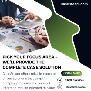 Pick Your Focus Area – We’ll Provide the Complete Case Solution