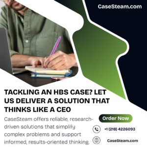 Tackling an HBS Case? Let Us Deliver a Solution That Thinks Like a CEO