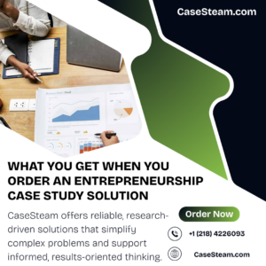 What You Get When You Order an Entrepreneurship Case Study Solution